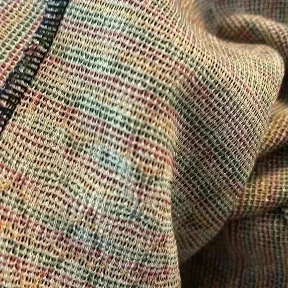 BCBGMAXAZRIA Aztec Pull On Stretch Mini Dress Size Small Navy Multi - Picture 8 of 9